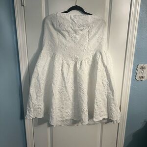 Brand new white tea party dress